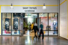Entrén till Smart Textile Showroom.